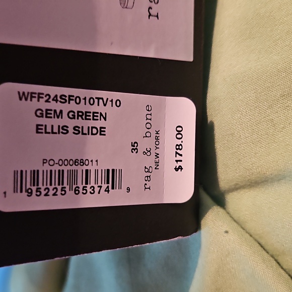 Rag & Bone Beige Slide Sandals - Picture 5 of 5